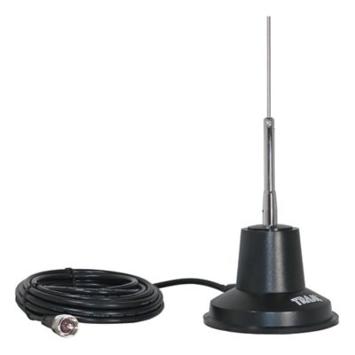 Image showing  3,500-Watt 26 MHz to 30 MHz Heavy-Duty Trucker CB Magnet Antenna Kit