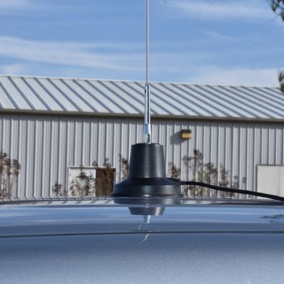 Image showing 5 th Tram 3,500-Watt 26 MHz to 30 MHz Heavy-Duty Trucker CB Magnet Antenna Kit