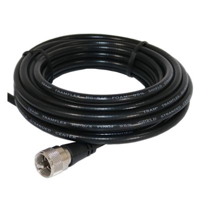 Image showing 9 th Tram 3,500-Watt 26 MHz to 30 MHz Heavy-Duty Trucker CB Magnet Antenna Kit