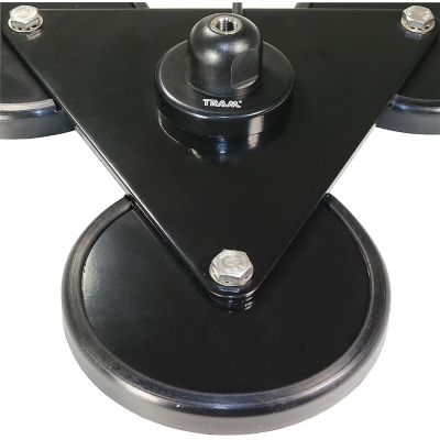 Image showing  5 in. Tri-Magnet CB Antenna Mount with Rubber Boots and 18 ft. RG58A/U Coaxial Cable