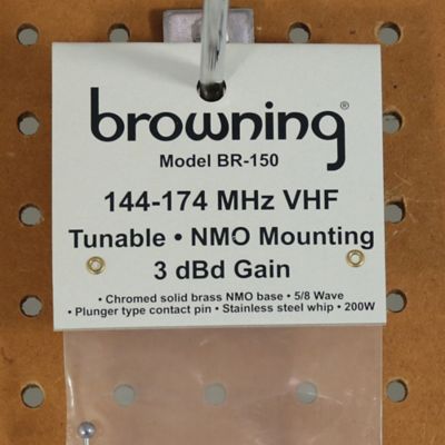 Image showing 6 th Browning 200-Watt 144 MHz to 174 MHz 3-dBd-Gain VHF Antenna with NMO Mounting