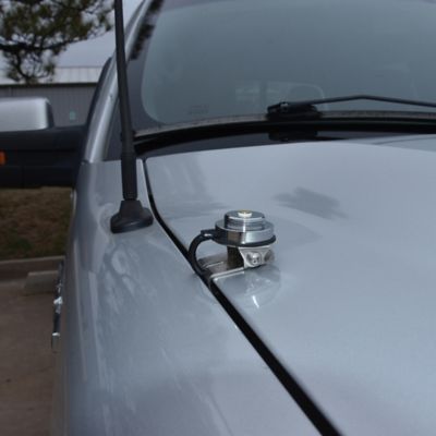 Image showing  Adjustable Trunk Mount with Preinstalled UHF PL-259 Connector with FME-Female Attached, Fits up to 3/8 in. Surface