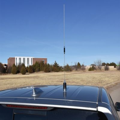 Image showing  144 to 148 MHz/430 to 450 MHz Center Load Amateur Dual Band NMO Antenna, Chrome