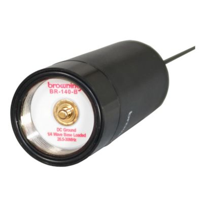 Image showing  200-Watt Low-Band 26.5 MHz to 30 MHz Unity-Gain UHF Antenna with NMO Mounting, Black Base