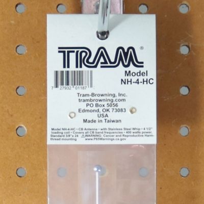 Image showing 7 th Tram Nighthawk 400-Watt 26 MHz to 29 MHz 43 in. Whip CB Antenna