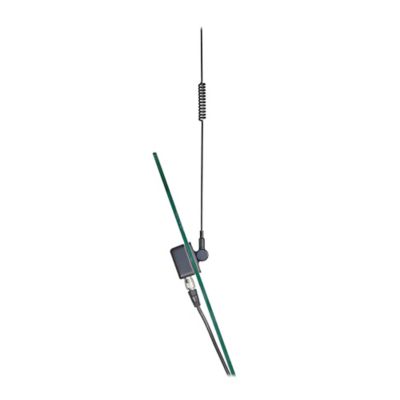 Image showing  CB/Weather-Band Glass-Mount Antenna with RG58/U Cable and PL-259 Connector