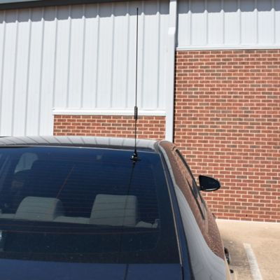 Image showing 7 th Tram 25 MHz to 1,300 MHz Scanner Glass-Mount Antenna with RG58/U Cable and BNC Connector