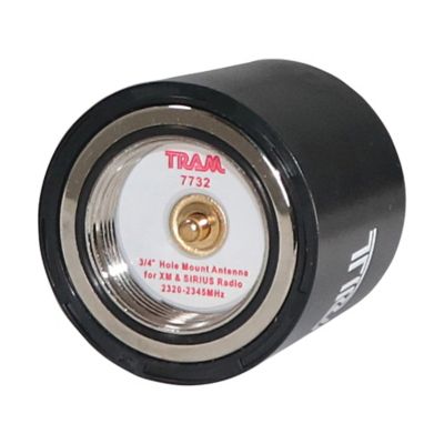 Image showing  Satellite Radio Mirror-Mount Low-Profile Antenna with RG58 Coaxial Cable and SMB-Female Connector