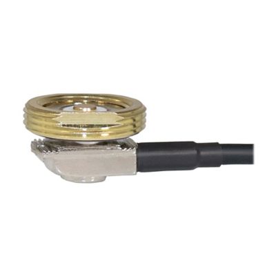 Image showing  Satellite Radio Mirror-Mount Low-Profile Antenna with RG58 Coaxial Cable and SMB-Female Connector