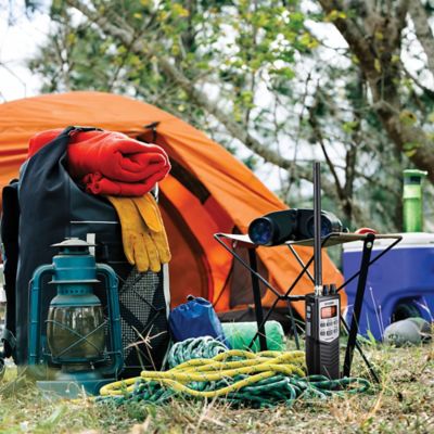 Image showing  Pro Series 40-Channel Handheld CB Radio with Magnet-Mount Antenna, Black