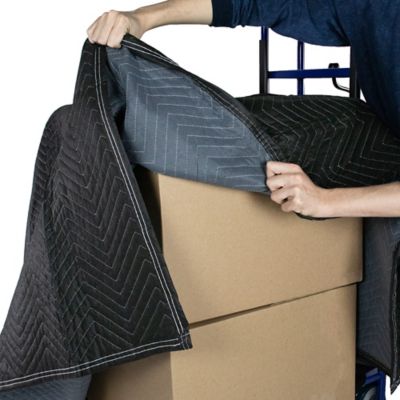 Image showing  72 in. x 80 in. HD Nonwoven Moving Blanket