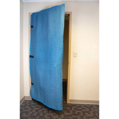 Image showing  78 in. x 79 in. Padded Door Cover