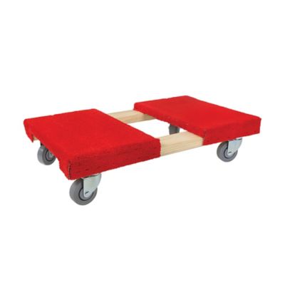 Monster Trucks 1,000 lb. Capacity Wood 4-Wheel Heavy-Duty Dolly, Carpeted