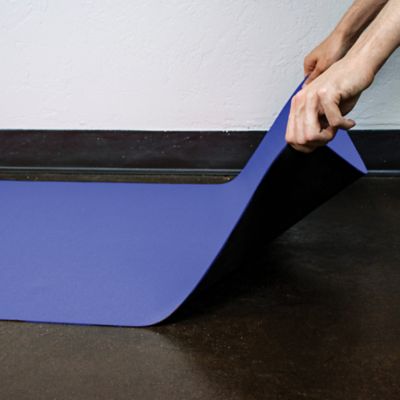 Image showing  27 in. x 20 ft. Floor Runner, Blue