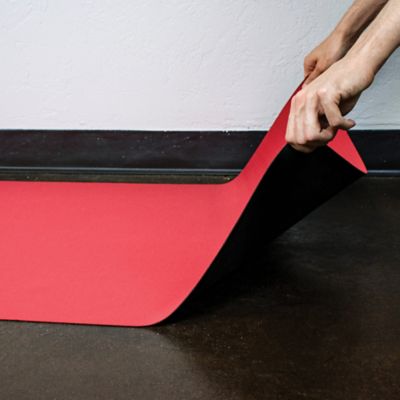 Image showing  27 in. x 20 ft. Floor Runner, Red