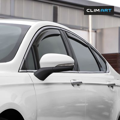 Image showing  In-Channel Window Deflectors for Ford Fusion 13-20 Sedans, Extra Durable