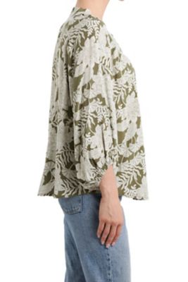 Image showing  Women's Printed Button Front Blouse