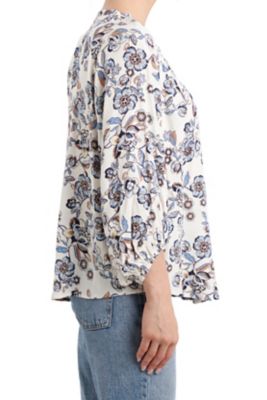 Image showing  Women's Printed Button Front Blouse