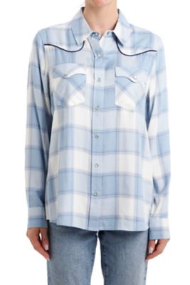 Image showing  Women's Plaid Western Shirt