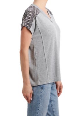 Image showing  Women's Combination V-Neck Shirt
