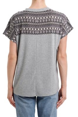 Image showing 2 th Vintage Threads Women's Combination V-Neck Shirt