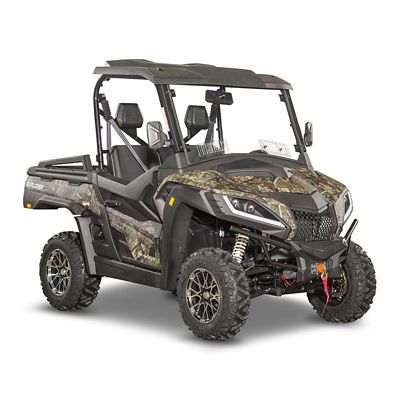 Image showing 6 th Bighorn Explorer 550 Camo UTV, Half Door