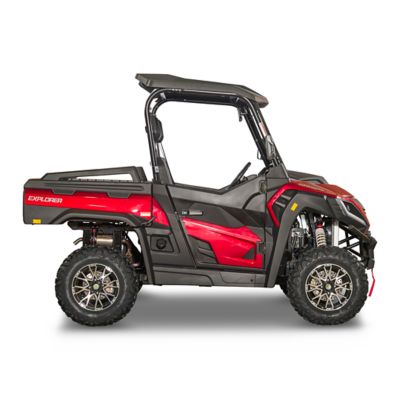 Image showing 5 th Bighorn Explorer 550 Camo UTV, Half Door