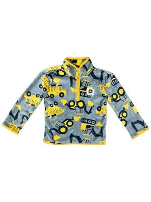 John Deere Baby Construction Woobie Half Zip Pullover