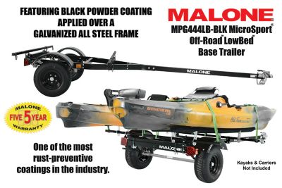 Image showing  MicroSport Off-Road LowBed Kayak Trailer, 800 lb. Max Capacity