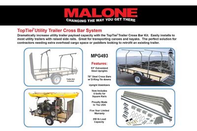 Image showing  TopTier Utility Trailer Cross Bar System