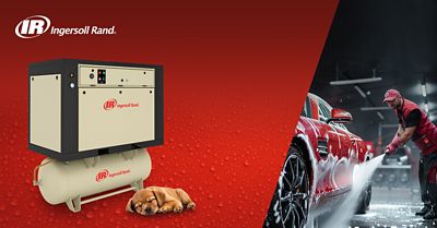 Image showing 6 th Ingersoll Rand 7.5 hp 80 gal. 2-Stage Air Compressor Package, 175 PSI, 230V, 1-Phase