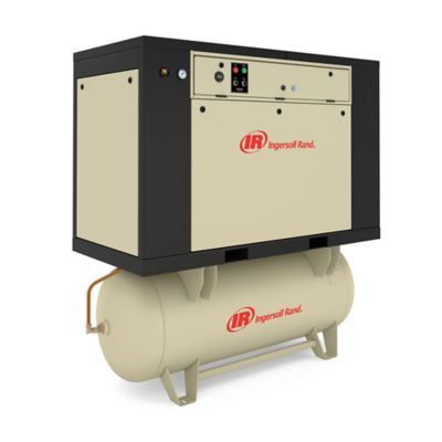 Image showing  10 hp 120 gal. 2-Stage Air Compressor Package, 175 PSI, 230V, 3-Phase