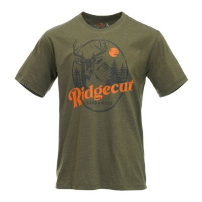 Ridgecut Men's Deer Oval Short-Sleeve T-Shirt