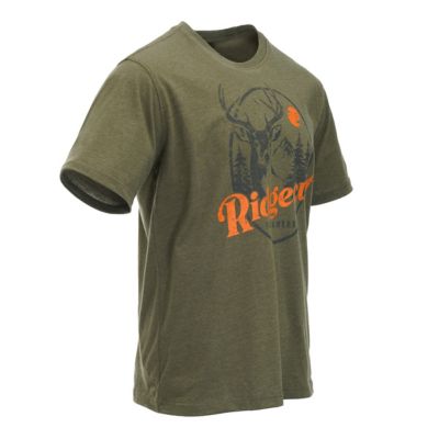 Image showing 3 th Ridgecut Men's Deer Oval Short-Sleeve T-Shirt