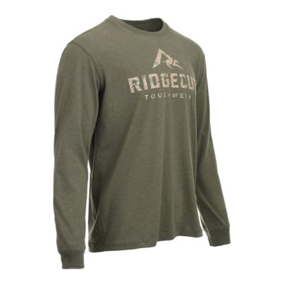 Image showing 3 th Ridgecut Men's Camo Logo Long-Sleeve T-Shirt