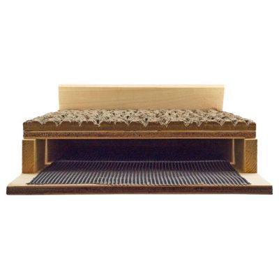 Image showing  Single Chamber Bark Clad Bat House, 100 Bats