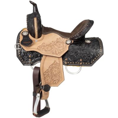 Tough1 Youth Bisbee Barrel Saddle