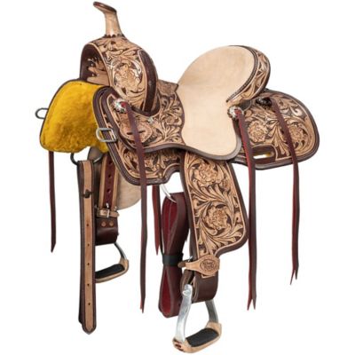 Image showing 1 th Tough1 Youth Moulton Barrel Saddle
