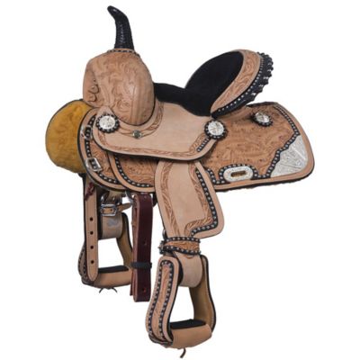 Image showing  Mini Burn the Breeze Barrel Saddle