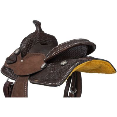 Image showing 3 th Tough1 Youth Jackpot Barrel Saddle