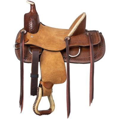 Tough1 Youth Bodie Hard Seat Ranch Saddle