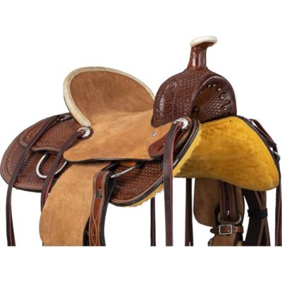 Image showing  Youth Bodie Hard Seat Ranch Saddle