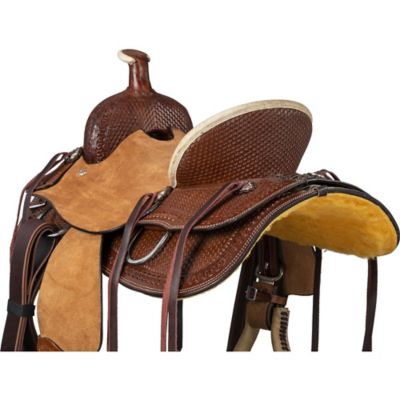 Image showing  Youth Bodie Hard Seat Ranch Saddle