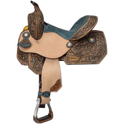 Tough1 Youth Skylar Barrel Saddle