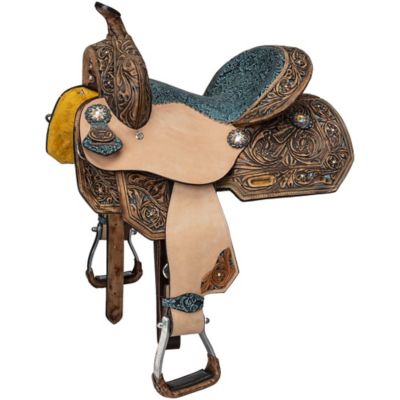 Image showing  Youth Skylar Barrel Saddle