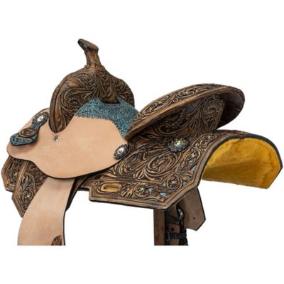 Image showing  Youth Skylar Barrel Saddle