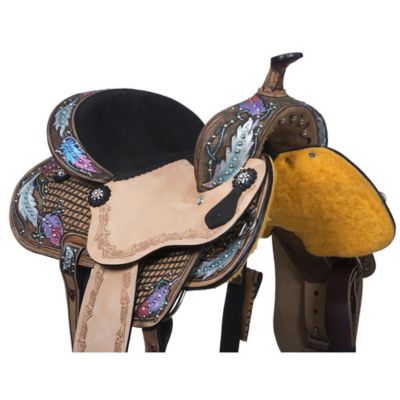 Image showing 2 th Tough1 Delilah Barrel Saddle