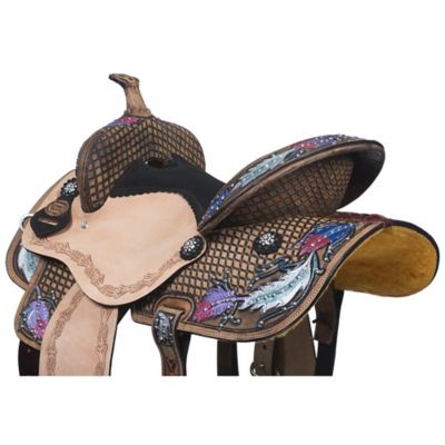 Image showing 3 th Tough1 Delilah Barrel Saddle