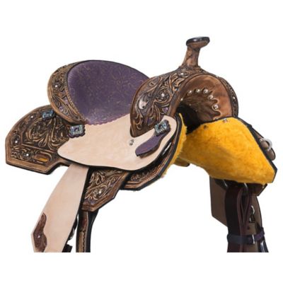 Image showing  Youth Sweet Pea Barrel Saddle