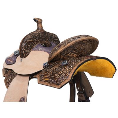 Image showing  Youth Sweet Pea Barrel Saddle
